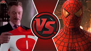 OMNI-MAN vs SPIDER-MAN! (Invincible vs Marvel) | CARTOON FIGHT CLUB