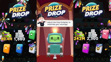 Monopoly GO Peg-E Madness 1500 Chip x100 Prize Drop | Both Bars SMASHED, 5 Jackpot #monopolygo #pege