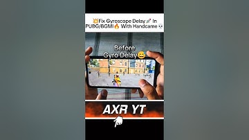 Instant Gyro Fix BGMI 2025⚡| Best Settings for No Delay