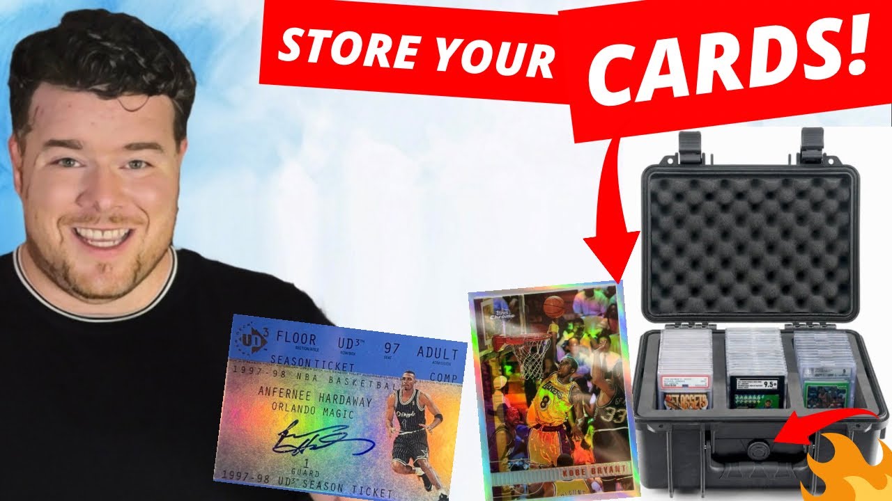 How to Store Your Sports Cards! | An Alternative to the Zion Case ...