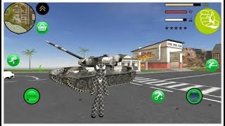 Black Spider Stickman Rope Hero Gangstar Crime Simulator #Gameplay | Android Walkthrough Games screenshot 3