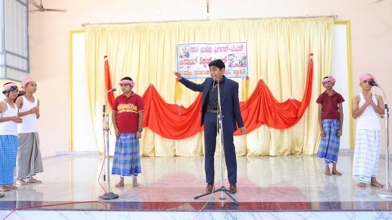 Konkani skit /Rich man and lazaras @St Joseph Church Belman