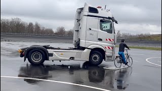 Euro NCAP reveals details of the first ever Heavy Truck safety rating tests at NCAP24