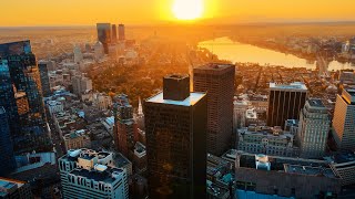 Boston from Above | DJI Mavic Air2 HDR