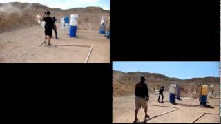 USPSA Shooting Side By Side Stage Comparison With More Attack