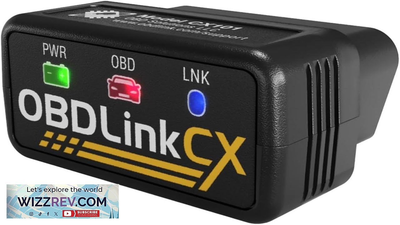OBDLink CX Bimmercode Bluetooth 5.1 OBD2 Adapter for BMW Mini Works with iPhone iOS