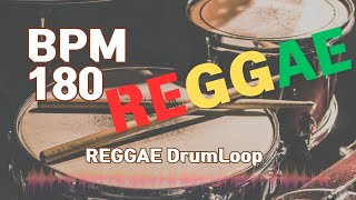 Reggae Drum Loop Practice Tool 180bpm
