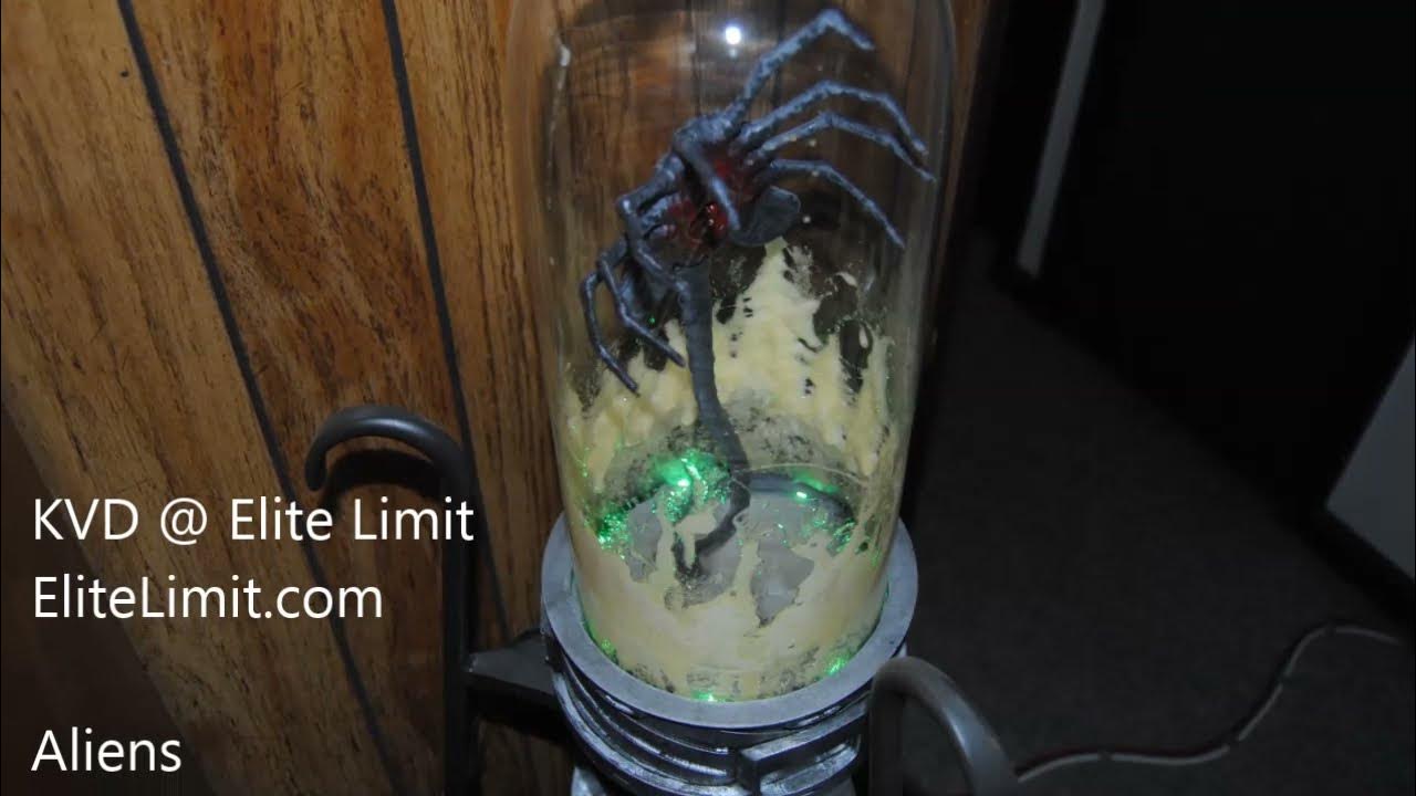 Alien Lamp Facehugger Movie Prop Fan Art Figurine YouTube