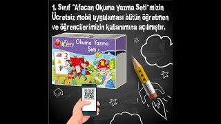 Ata Yayıncılık 1. Sınıf Afacan Okuma Yazma Seti Mobil Uygulama Tanıtım Videosu