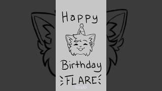 HAPPY BIRTHDAY TO MY BESTEST BEST FRIEND EVER @flaredraws #birthday #animatic #meme #gift