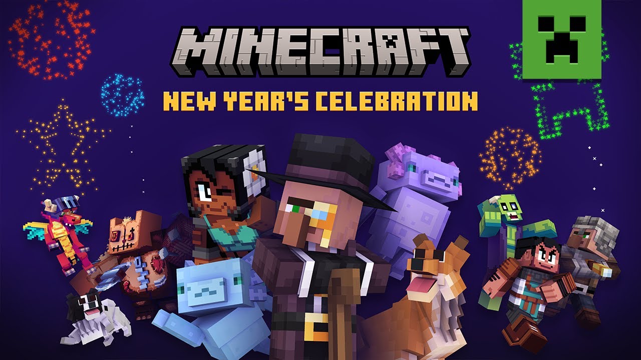 to the New Year’s Celebration in Minecraft! YouTube