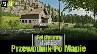 Felsbrunn-Przewodnik Po Mapie- 4K- konsole- Farming Simulator 25/PS5