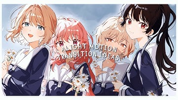 TRANSITION IDEAS ALIGHT MOTION part 5 (qr-code , alight motion link , xml file)