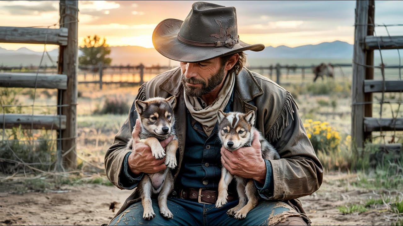A Poor Cowboy Took In Two Newborn Wolf Pups After Their Mother Died — What Happened Next Shocked All