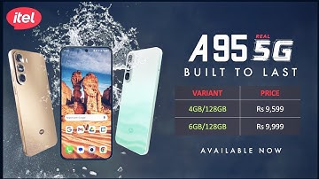 itel A95 5G with MediaTek Dimensity 6300, 50MP camera launched in India: price, specifications