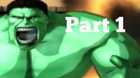 Hulk 2003 Game Walkthrough Part 1