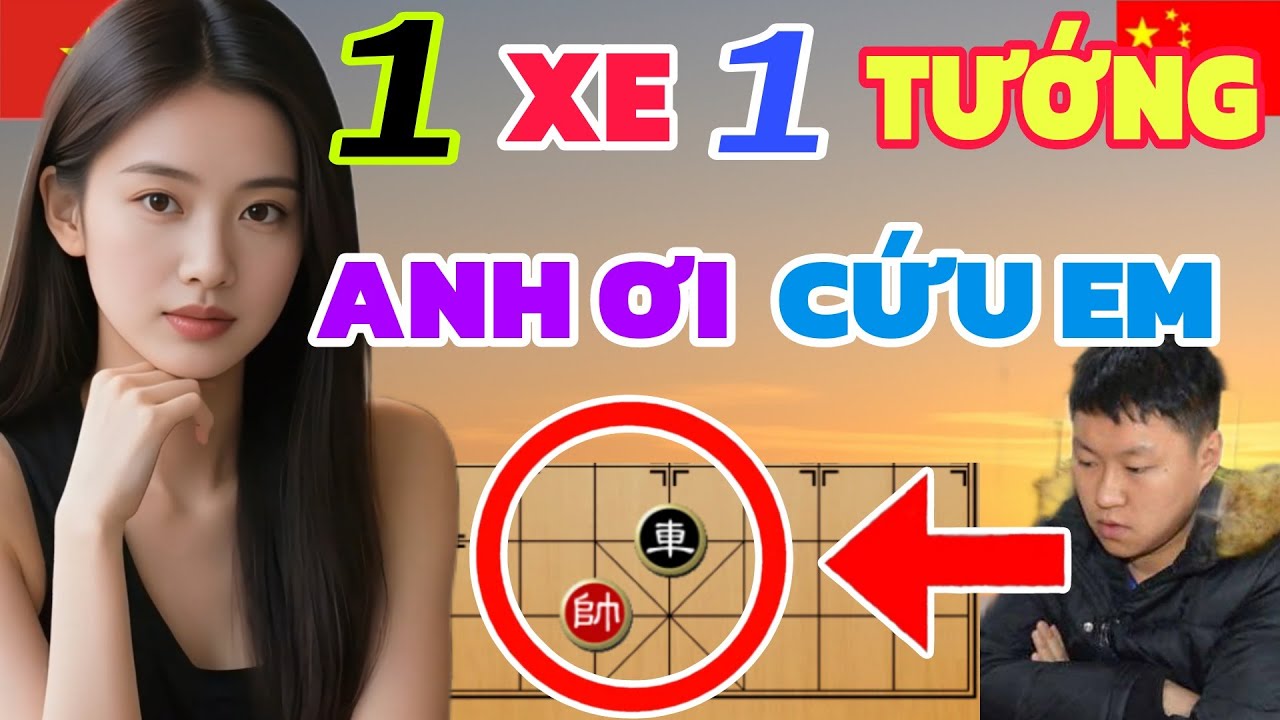 Cờ tướng - Mạnh Thần ra tay ép EM GÁI VIỆT buộc bỏ xe lật ngược chấn động