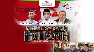Shalat Jum'at Pertama di Masjid Hagia Sophia