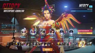 Overwatch Grandmaster - Golden Weapon Zhuque Mercy Gameplay