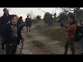 رحلة غابات اليونان مع مجموعة من المهاجرين السوريين الله يحميهم