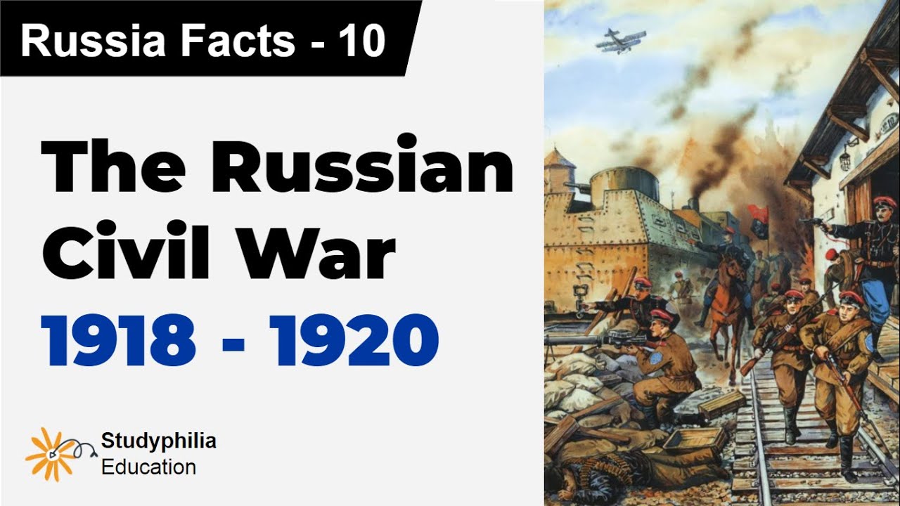 Important Facts About Russia 10 Russian Civil War 1918 YouTube