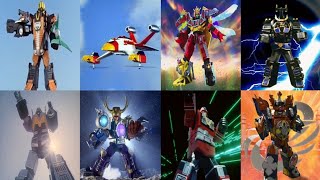 Super Sentai: All Secondary Mecha &amp; Finishers | Vardreen - King KyouryuuJin 