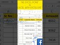 Ek Column se dusre column main number kaise insert kare excel sheet #excel #exceltips #exceltricks