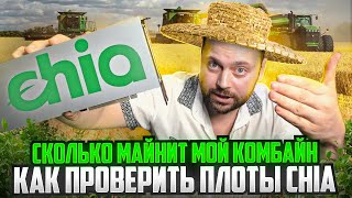 Cколько Майнит мой Комбайн | Как проверить плоты Chia | Про новый Bladebit