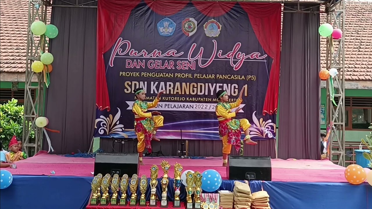PENTAS SENI SDN KARANGDIYENG 1 - TARI SATRIA TANGGUH