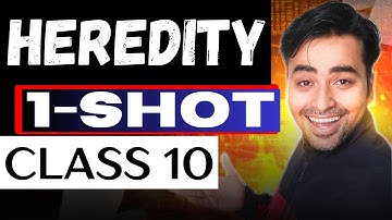 HEREDITY -Full chapter (1 SHOT) || Class 10 BIOLOGY