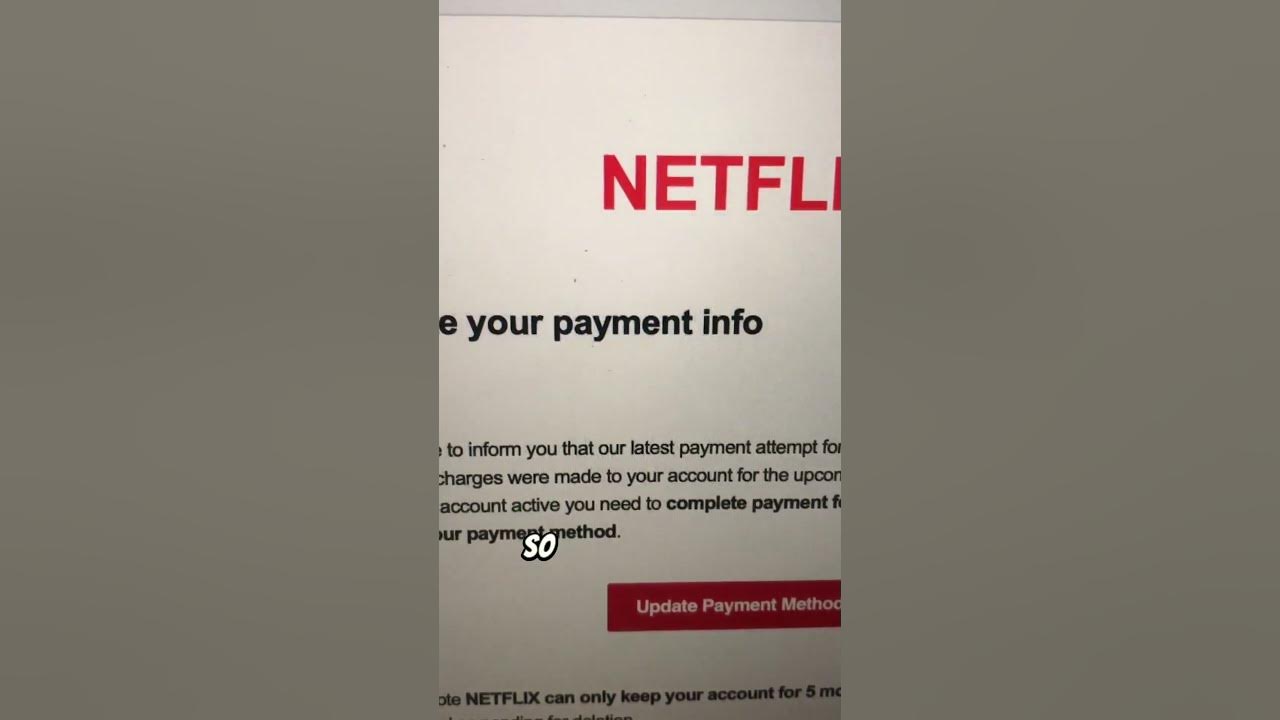 Golpe da Netflix: falso e-mail pede atualização de dados para