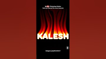 Turn Your Text into Liquid Melting Effect in Photoshop #shorts