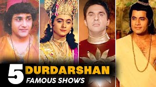 5 Most Famous Shows Of Doordarshan | Shaktiman | Ramayan | Mahabharat