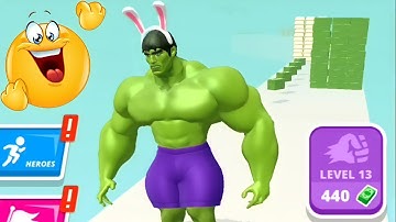 Muscle Rush - new games - all levels Gameplay Walkthrough ( Android,iOS) - level