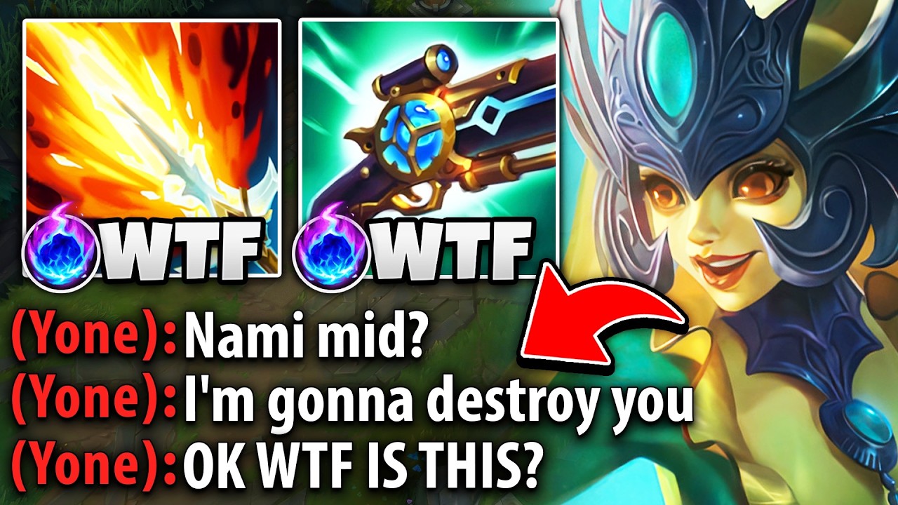 This Yone thought I was trolling with Nami mid... so I had to teach him a lesson