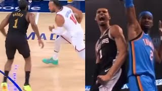 Mic’d up OKC vs Spurs and Knicks vs Cavs games #playoffs