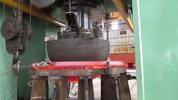 Hot Forming of  Hemispherical dished ends