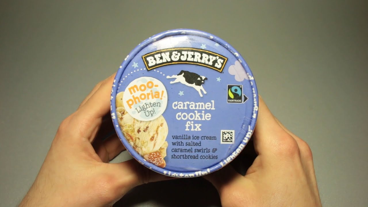 Ben & Jerry's Moo-Phoria Caramel Cookie Fix Review