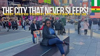 FROM GHANA 🇬🇭 TO NIGERIA 🇳🇬 AND THEN TO TIMES SQUARE, NY 🇺🇸 FOR THE FIRST TIME| NIGERIAN IN US