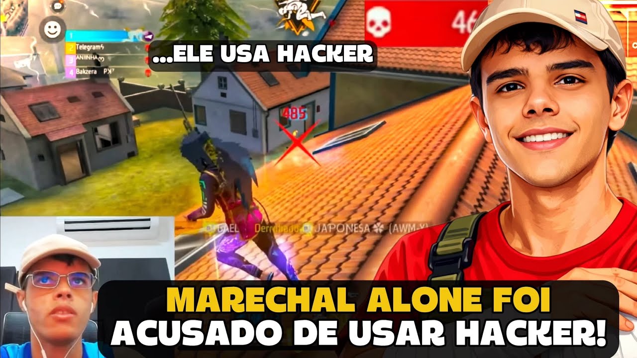 MARECHAL FOI ACUSADO DE USAR HACKER DEPOIS DE FAZER ISSO NA RANK! FREE FIRE - MARECHAL HIGHLIGHTS