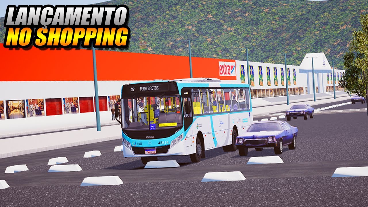 ONIBUS LANÇAMENTO NA LINHA DO SHOPPING !!! PROTON BUS SIMULATOR - G27