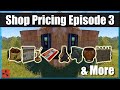 Rust Shop Pricing Guide ep3 | Building, Workbenches, Teas, Fertilizer, &amp; More in Vending Machines