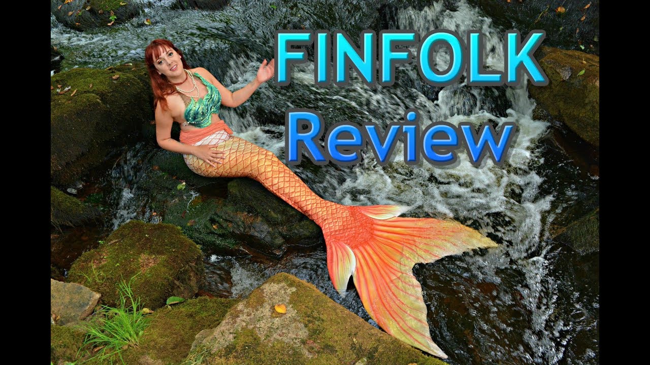 Raina Reviews: FINFOLK Fabric Tail Classic Cleo! - YouTube