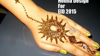 Eid 2015 Henna Mehndi - Jewellery Inspired Henna Design Tutorial | HennaAndNailArt screenshot 5