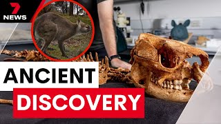 Mission to retrieve 50-thousand-year-old fossil from inside a Gippsland cave | 7 News Australia