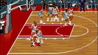 NBA Showdown (SNES): Chicago Bulls Playoff Run (Eastern Conference Finals: vs. Charlotte Hronets)