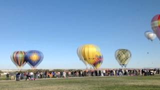 Albuquerque International Balloon Fiesta 2014 Time Lapse