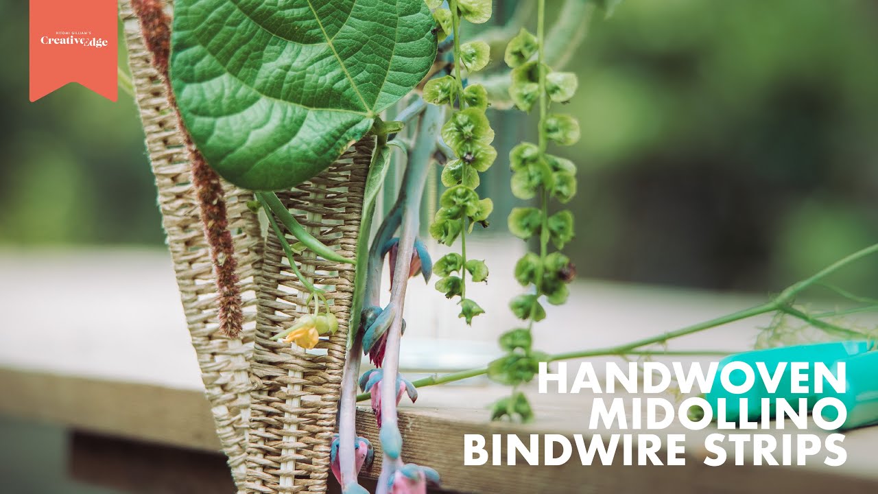HANDWOVEN MIDOLLINO BINDWIRE STRIPS / Creative Edge Tutorials