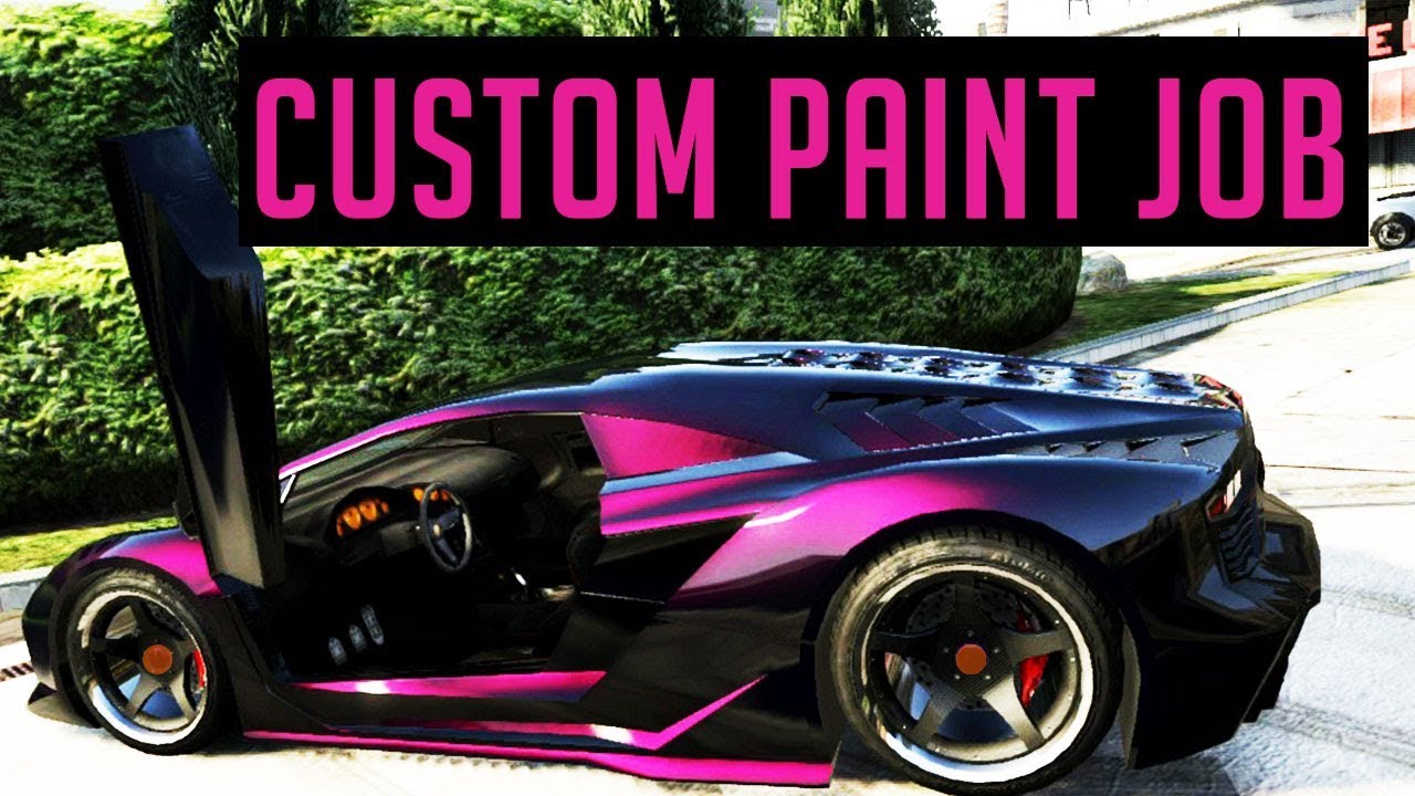 GTA 5 PAINT JOBS (GALAXY PAINT JOB) YouTube