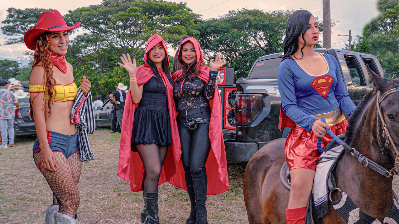 CABALGATA de HALLOWEEN en COLOMBIA 🎃 Florida - Valle 2025 👻